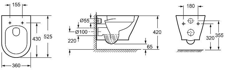 Унитаз Lavinia Boho Elegant Rimless 3308001R подвесной цвет Белый глянцевый с сиденьем Микролифт Унитаз Lavinia Boho Elegant Rimless 3308001R подвесной цвет Белый глянцевый с сиденьем Микролифт