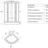Душевая кабина Triton Стандарт 100x100 Щ0000061828 без гидромассажа