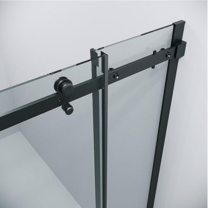 Душевой уголок Grossman Classic 80х80 300.K33.04.8080.21.00 профиль Черный матовый стекло прозрачное