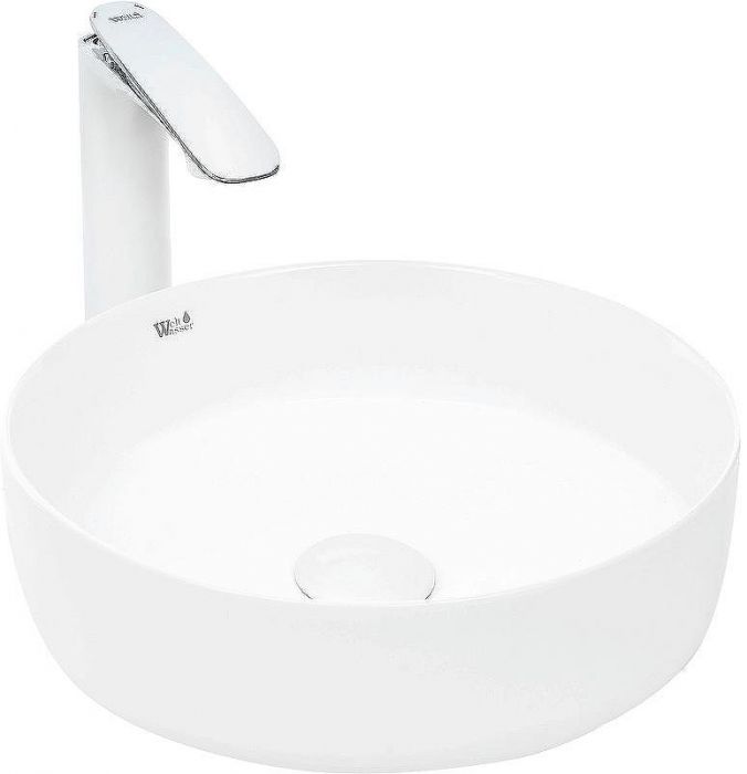 Раковина-чаша WeltWasser Elbach 3134 36 10000003854 Белый глянец