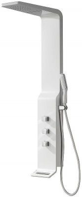 Душевая панель Ceruttispa Sella W CT8988 Белая глянцевая