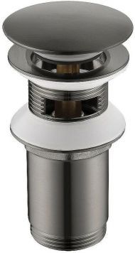 Донный клапан Timo 8011/18 click-clack Черное золото