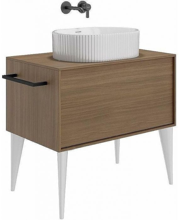 Раковина Kerama Marazzi Artbasin Vento 50 VE.wb.50\WHT Белая глянцевая