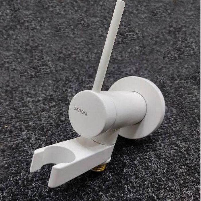 Гигиенический душ со смесителем Gattoni RT010BO Белый матовый