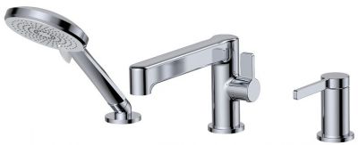 Смеситель на борт ванны ESKO Sochi SC355 цвет Хром