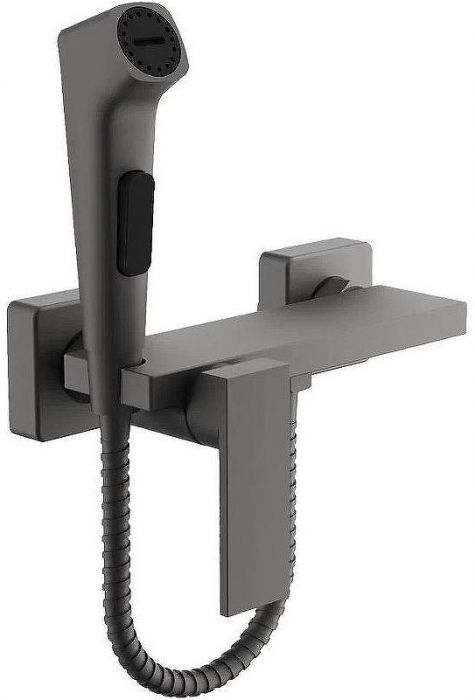 Гигиенический душ со смесителем Belz B55653-3 Оружейная сталь