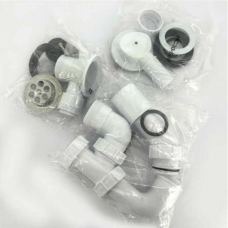 Слив-перелив McAlpine MRB1-NS цвет Белый Хром