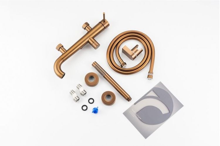 Смеситель для ванны Knotlor Elixir SS-32/RB цвет Бронза Смеситель для ванны Knotlor Elixir SS-32/RB цвет Бронза