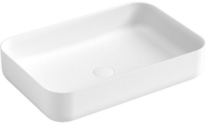 Раковина-чаша Boheme Corian Slim 60 879-60-MW Белая матовая