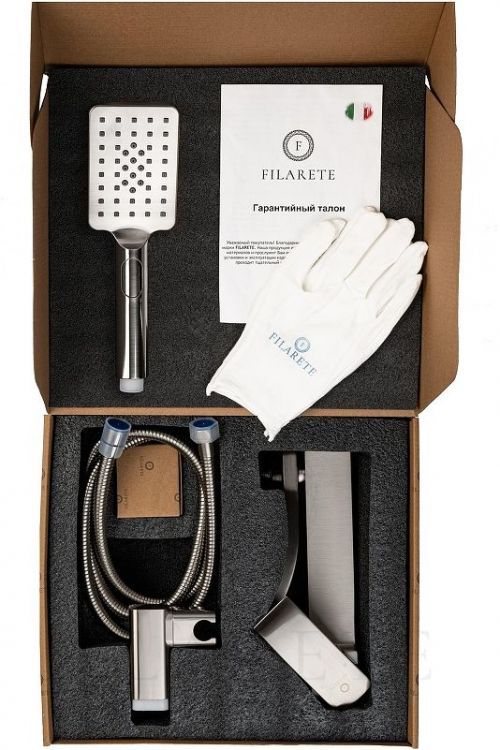 Смеситель для ванны FILARETE Waterfall FL2110NK цвет Никель Смеситель для ванны FILARETE Waterfall FL2110NK цвет Никель