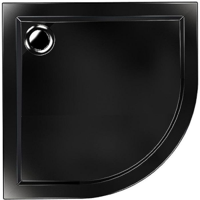 Акриловый поддон для душа Melodia della vita Allegro 90x90 MTYAG9090bk Черный