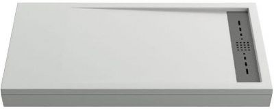 Душевой поддон из искусственного камня Creto Scala 120x70 3-0031 Белый