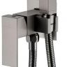 Гигиенический душ со смесителем Grocenberg GB002BG Графит Гигиенический душ со смесителем Grocenberg GB002BG Графит