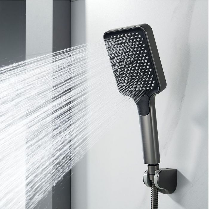 Смеситель для ванны Shevanik S99T S9952T цвет Оружейная сталь