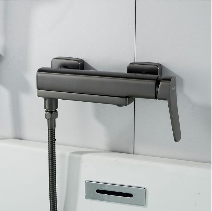 Смеситель для ванны Shevanik S99T S9952T цвет Оружейная сталь