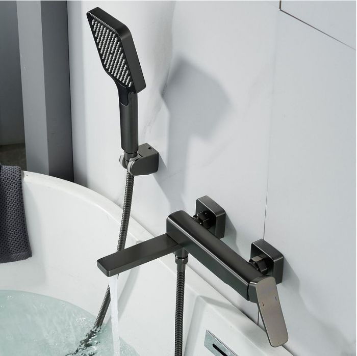 Смеситель для ванны Shevanik S99T S9952T цвет Оружейная сталь