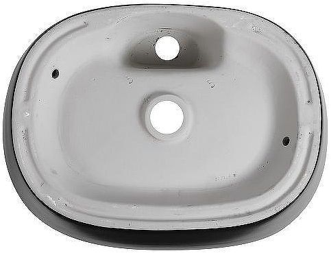 Раковина Aquanet Lake-2-MB 50 273672 Черная матовая