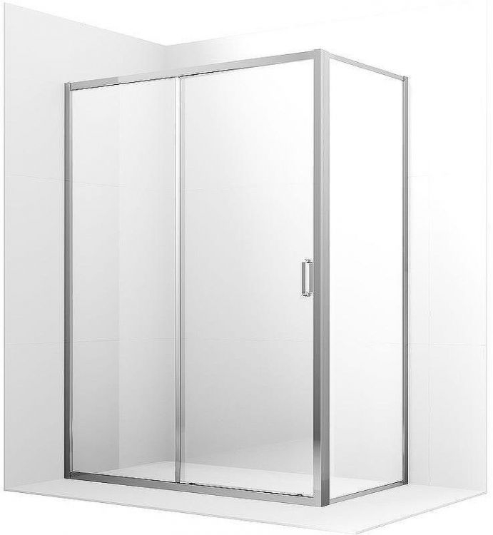 Душевой уголок Ambassador Forsa 150х70 17021121AX-70AX профиль Хром стекло прозрачное