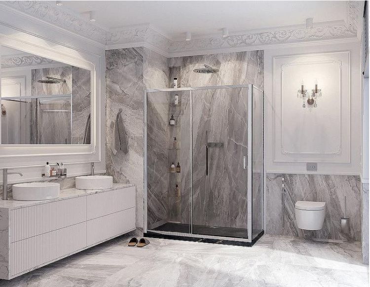 Душевой уголок Ambassador Forsa 150х70 17021121AX-70AX профиль Хром стекло прозрачное