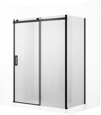 Душевой уголок Ambassador Benefit 160x80 19021205HB-80HB профиль Черный стекло прозрачное
