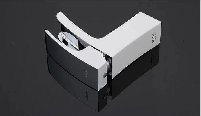 Смеситель для раковины Gappo G07 G1007-30 Белый Хром