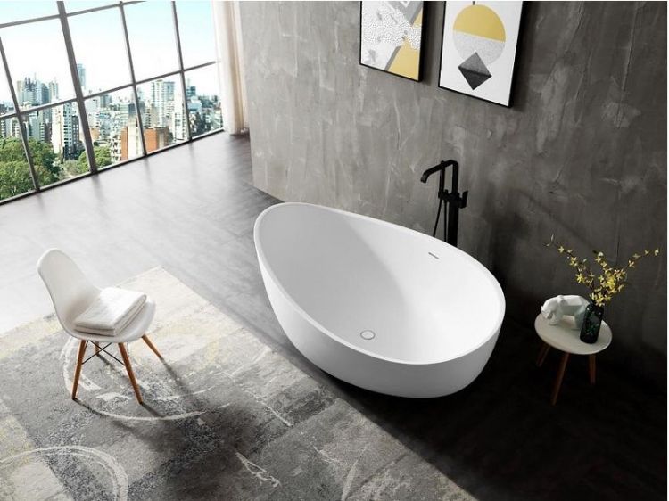 Акриловая ванна Abber AB9239 180х110 без гидромассажа