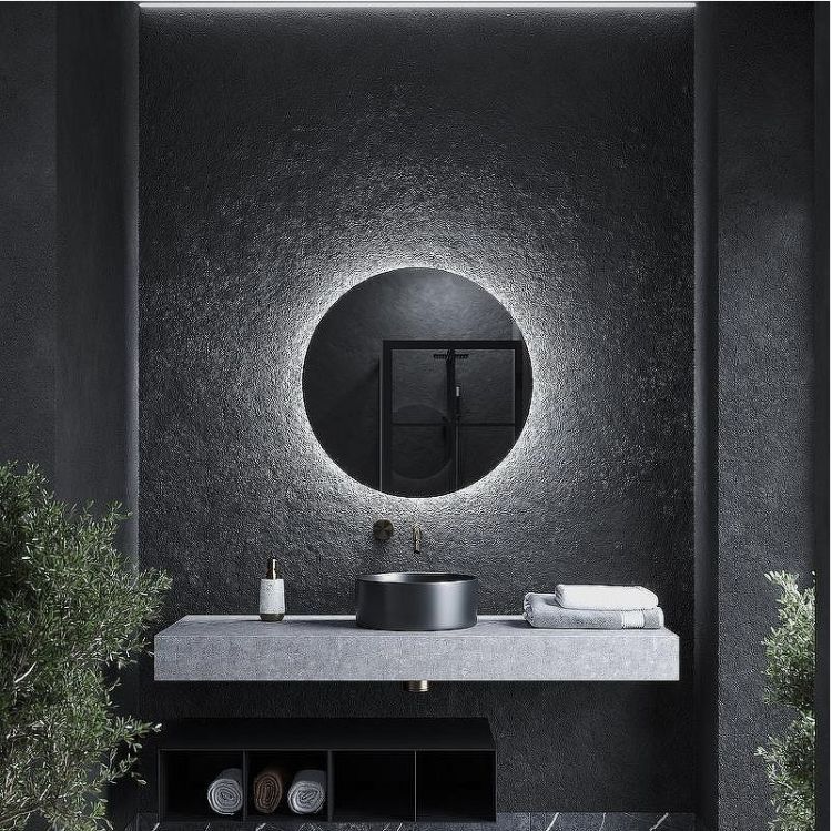 Зеркало Sancos Sfera 70 SF700 с подсветкой с сенсорным выключателем