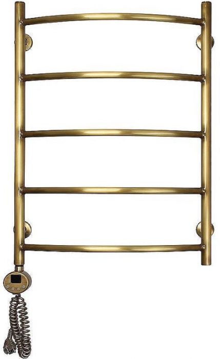 Электрический полотенцесушитель Domoterm Калипсо П5 500x700 АБР EL Античная бронза