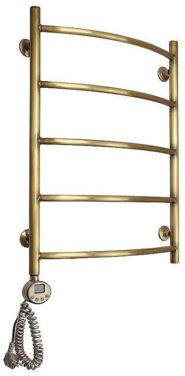 Электрический полотенцесушитель Domoterm Калипсо П5 500x700 АБР EL Античная бронза