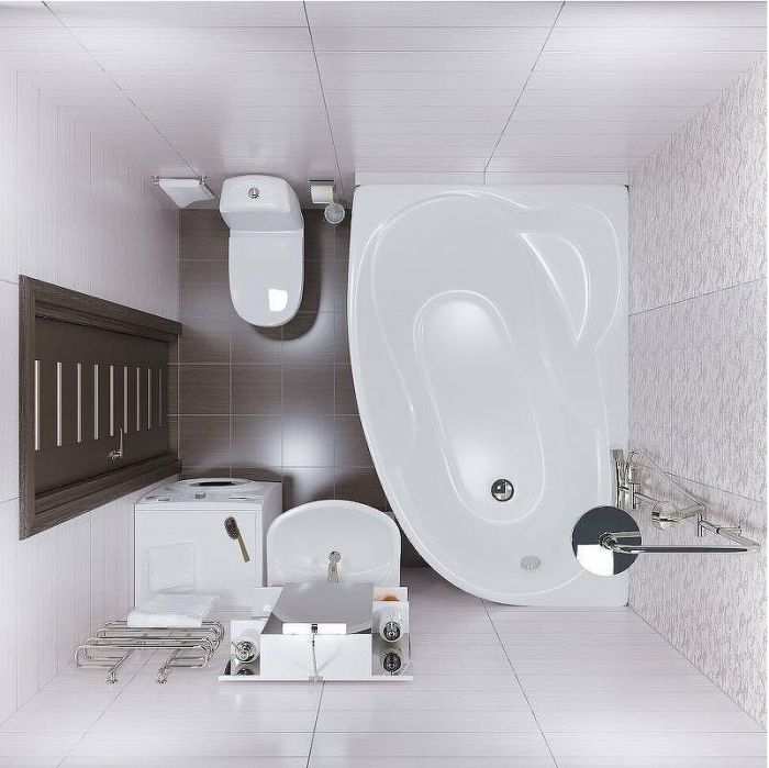 Акриловая ванна Triton Изабель 170x100 R Щ0000048747 без гидромассажа