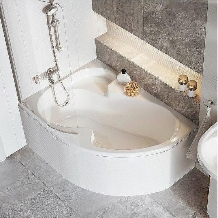 Акриловая ванна Ravak Rosa I 160x105 L CL01000000 без гидромассажа