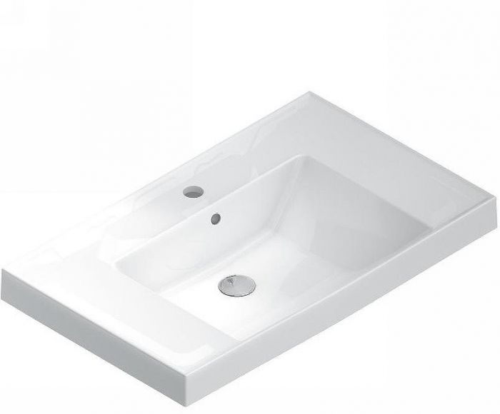 Раковина Kerama Marazzi Cubo 80 CU.wb.80 Белая глянцевая