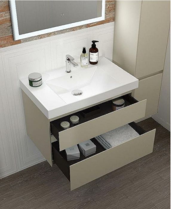 Раковина Kerama Marazzi Cubo 80 CU.wb.80 Белая глянцевая