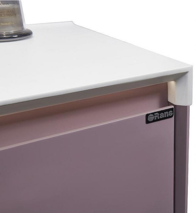Тумба с раковиной Orans BC-4060-1200L 120 40601200L подвесная Лиловая матовая