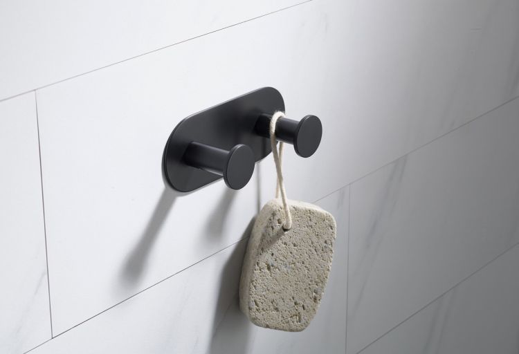 Вешалка-2 крючка Timo Saona 13014/03 черный