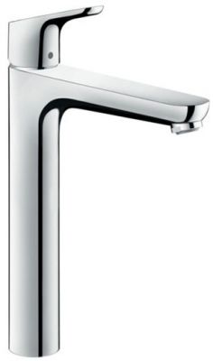 Hansgrohe Focus Смеситель для раковины, однорычажный, высокий h:23см., на 1 отв., цвет: хром