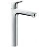 Hansgrohe Focus Смеситель для раковины, однорычажный, высокий h:23см., на 1 отв., цвет: хром