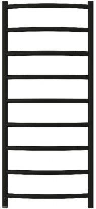 Электрический полотенцесушитель Сунержа Галант 4.0 1200x500 L 31-0830-1250 Черный матовый