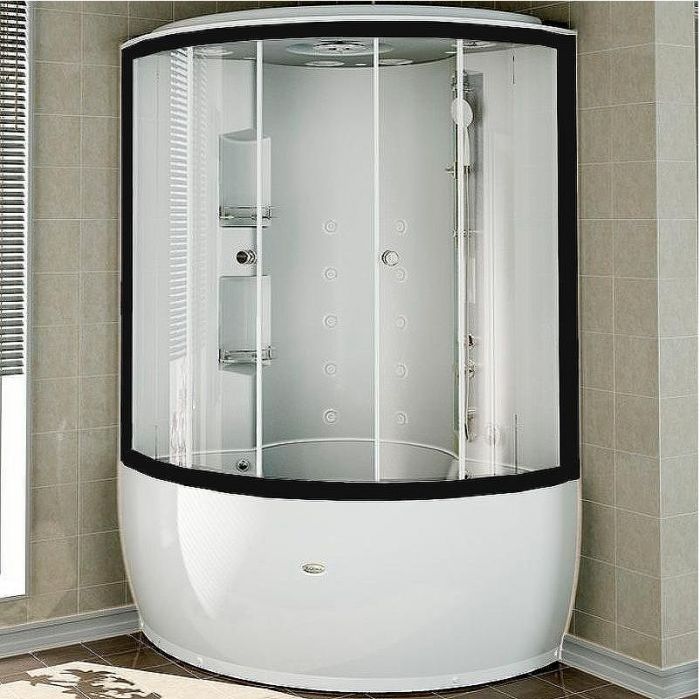 Душевой бокс Radomir Лаура К1 128x128 1-04-6-0-4-0880 с баней с гидромассажем