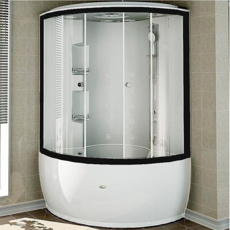 Душевой бокс Radomir Лаура К1 128x128 1-04-6-0-4-0880 с баней с гидромассажем