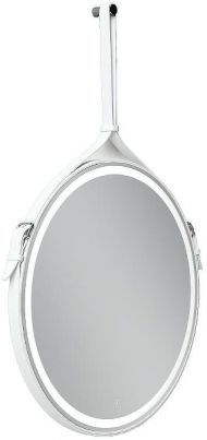 Зеркало Sancos Dames 65 DA650W с подсветкой Белое с сенсорным выключателем