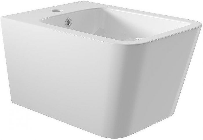 Биде Aqueduto Macio MAC0310 подвесное Белое глянцевое