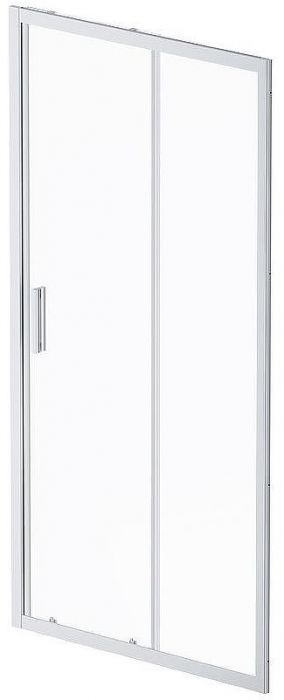 Душевая дверь AM.PM Gem Solo 100 W90G-100-1-195MT профиль Хром матовый стекло прозрачное