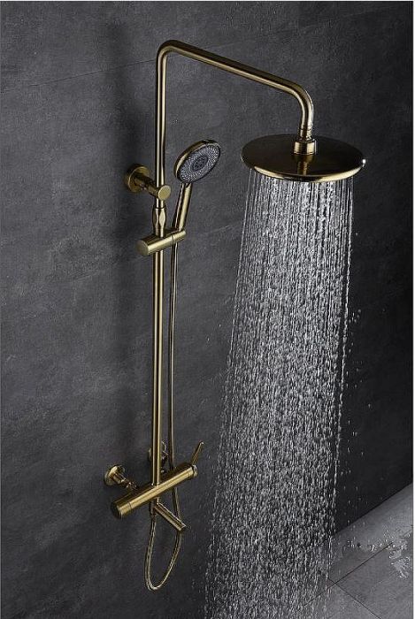 Душевая система Bronze de Luxe Avantgarde 2039GB Бронзовая