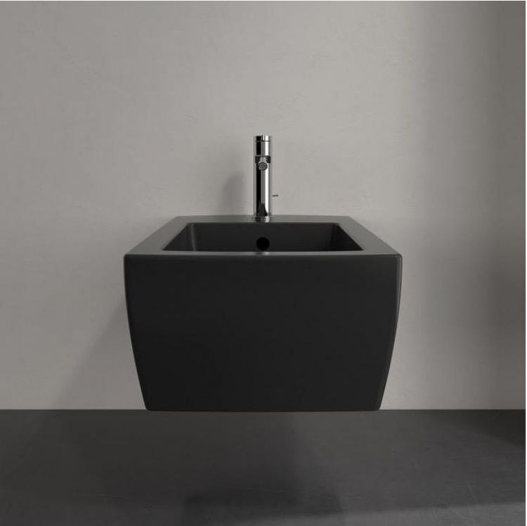 Биде Villeroy&Boch Memento 2.0 443300R7 подвесное цвет Pure Black