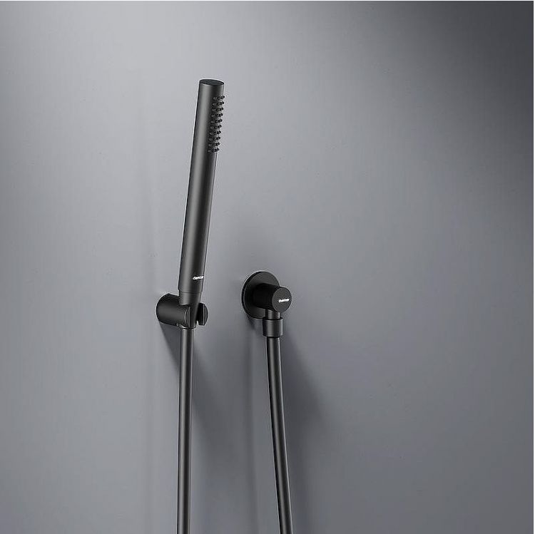 Душевая система Damixa Scandinavian Pure 936510300 Черная матовая Душевая система Damixa Scandinavian Pure 936510300 Черная матовая