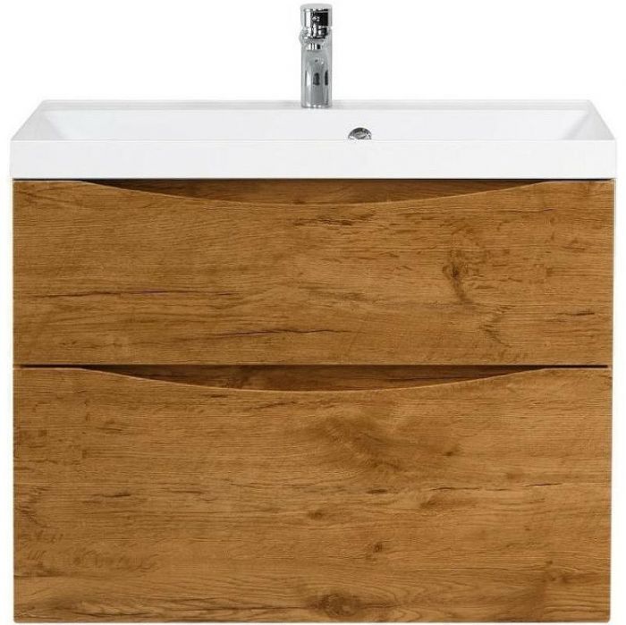 Тумба под раковину BelBagno Marino 80 MARINO-H60-800-2C-SO-RN-P подвесная Rovere Nature