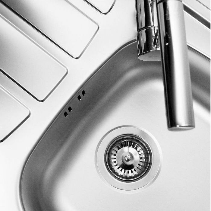 Кухонная мойка Alveus Zoom 20 NAT-90 790x500 1098938 Натуральная сталь