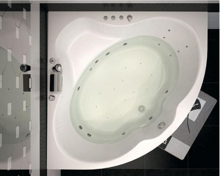 Акриловая ванна Aquanet Santiago 160x160 204034 без гидромассажа