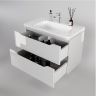 Тумба под раковину WellWant Riviera 80 WWTRMW842W подвесная Белый глянец антискрейтч Тумба под раковину WellWant Riviera 80 WWTRMW842W подвесная Белый глянец антискрейтч